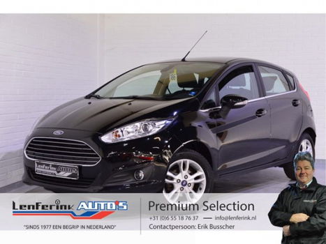 Ford Fiesta - 1.0 Titanium 80 pk 5 Drs Airco, Bluetooth, Chroomlijsten, LMV, Radio/CD, Stoelverwarmi - 1