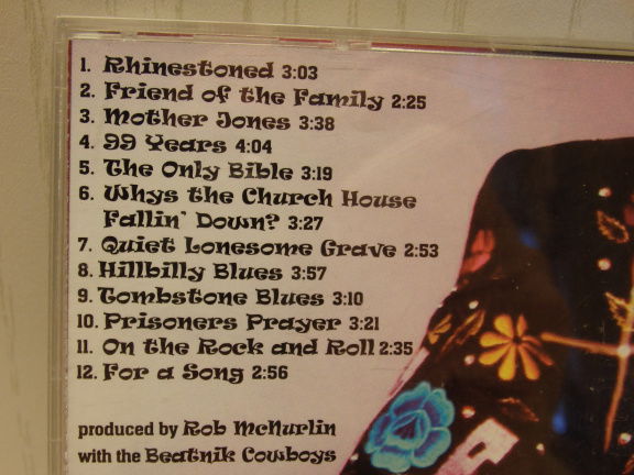 CD - Rob McNurlin - Rhinestoned. - Afbeelding 2