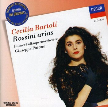 Cecilia Bartoli, Wiener Volksopernorchester, Giuseppe Patanè ‎– Rossini Arias (CD) - 1