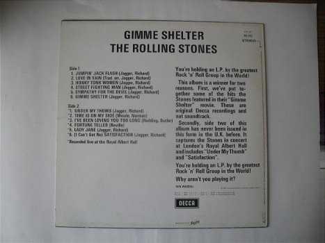 The Rolling Stones Gimme Shelter - 12 tracks - 2