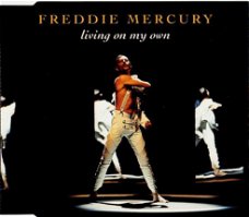 CD Single Freddie Mercury ‎Living On My Own