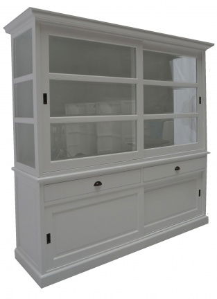 Winkelkast Heteren wit - wit 200 x 60/55 x 220cm - nr. 1
