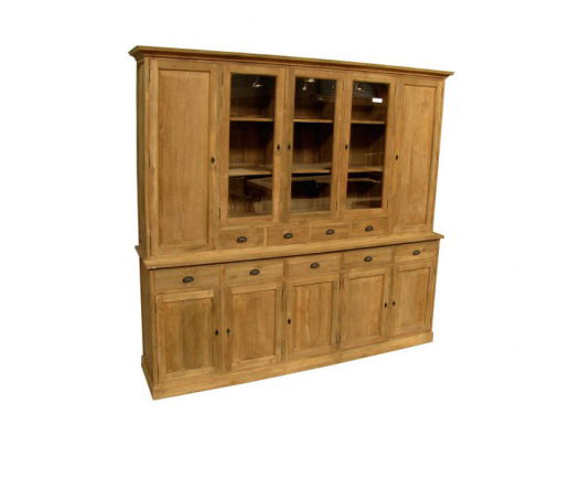 Buffetkast Lelystad teak 280 x 50/40 x 235cm - nr. 1