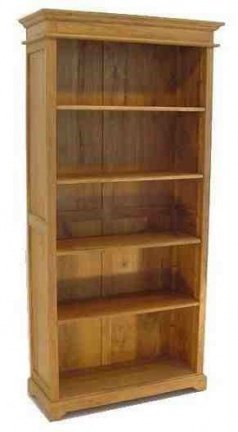 Boekenkast Brummen teak 100 x 40 x 210cm - nr. 1