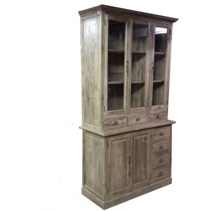 Buffetkast Losser teak 120 x 50/40 x 230cm - nr. 1