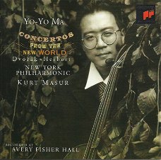 Yo Yo Ma  -  Dvořák*, Herbert* - Yo-Yo Ma - New York Philharmonic*, Kurt Masur ‎– Concertos From The