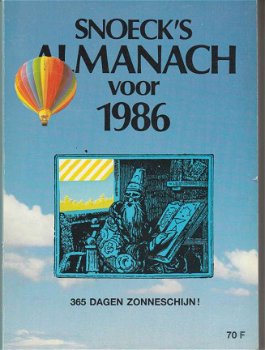 Snoeck's almanach voor 1986 - 365 dagen zonneschijn - 1