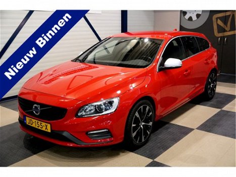 Volvo V60 - 2.0 D3 110kW/150pk 6-bak R-Design BNS CLIMA + CRUISE + ADAPT.BI-XENON + NAVI SENSUS + SP - 1