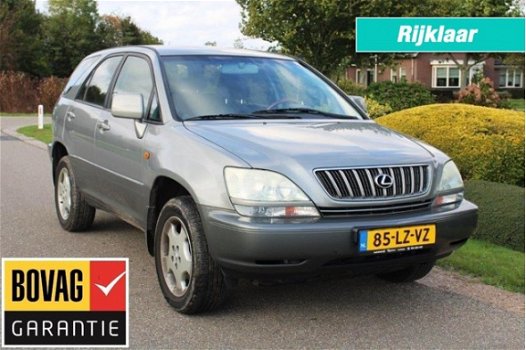 Lexus RX - 3.0 V6 201pk 4WD aut. ECC/schuifdak/leer/cruise/navi youngtimer - 1