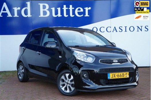 Kia Picanto - 1.0 CVVT ComfortPlusLine Navigator +Ecc+Camera+Full, Navigatie= ZEER LUXE - 1