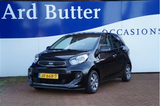 Kia Picanto - 1.0 CVVT ComfortPlusLine Navigator +Ecc+Camera+Full, Navigatie= ZEER LUXE - 1