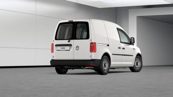 Volkswagen Caddy - 2.0 75PK L1H1 Trendline | Radio | Airco | Achterdeuren + ruit + wis | Incl. €750 - 1