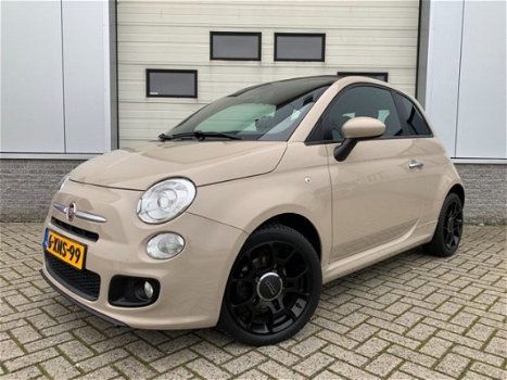 Fiat 500 C - 500c TWINAIR 86pk 500S AIRCO-NAVI-LMV-PDC-XENON 28.821km - 1