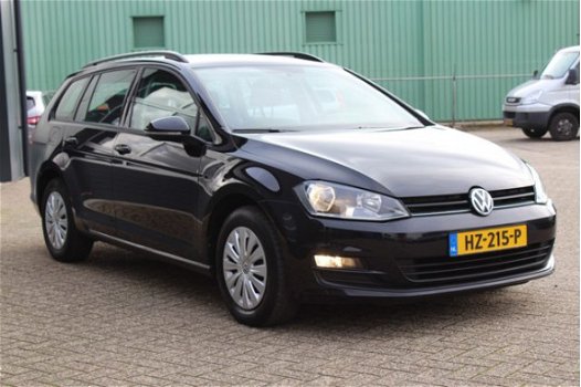 Volkswagen Golf Variant - 1.6 TDI (111pk) Navi/ Airco/ Cruise/ Elek. pakket/ C.V Afstand/ Armsteun/ - 1