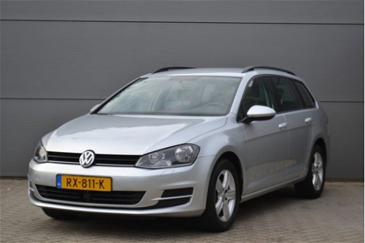 Volkswagen Golf Variant - 1.6 TDI Autm. COMFORTLINE, Clima, Cruise, Half leder, Navi, Adaptive - 1