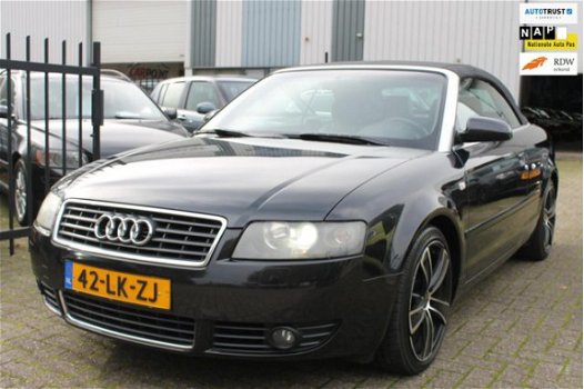 Audi A4 Cabriolet - 2.4 V6 Exclusive Aut. Leer Cruise ECC Topstaat - 1