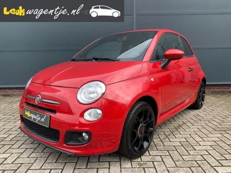 Fiat 500 - 1.2 500S * leder interieur * 16 inch * topstaat - 1