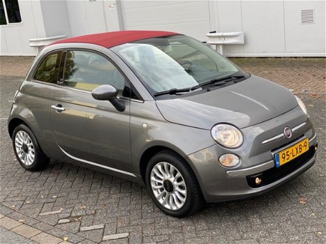 Fiat 500 C - 1.2 Lounge CABRIO Automaat/Leer/Airco VOL - 1