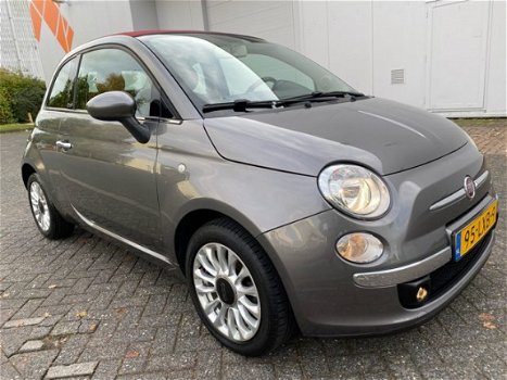 Fiat 500 C - 1.2 Lounge CABRIO Automaat/Leer/Airco VOL - 1