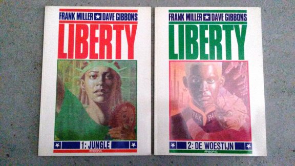 2 strips Liberty / Martha Washington (Frank Miller) - 1