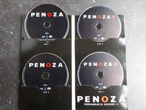 Penoza Verzamelbox Seizoen 1 + 2 (I + II) Origineel 4DVD - 3