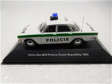 1:43 FoxToys Volga GAZ M24 Policie Ceske Republiky 1993