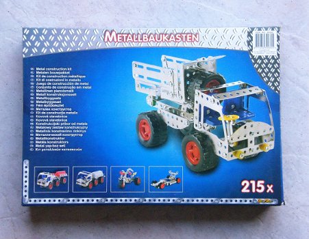 Metalen constructie speelgoed 215 stuks vrachtwagen - 2