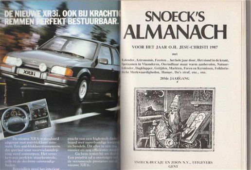 Snoeck's almanach voor 1987 - 6