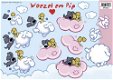 A4 Knipvellen Woezel en Pip - Inde wolken WP10022 - 1 - Thumbnail