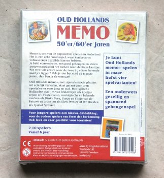 Oud Hollandse memo 50 'er / 60 'er jaren - 2