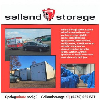 Goedkope Opslagruimte Huren - Salland Storage - 1