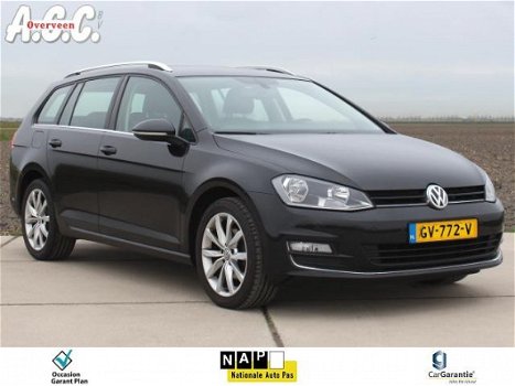 Volkswagen Golf Variant - 1.6 TDi AUTOMAAT Leer PDC Navi ECC - 1