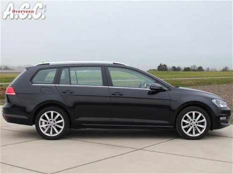 Volkswagen Golf Variant - 1.6 TDi AUTOMAAT Leer PDC Navi ECC - 1