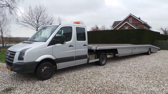 Volkswagen Crafter - 46 2.5 TDI DC Trekker met Oplegger - 1