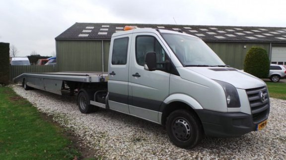 Volkswagen Crafter - 46 2.5 TDI DC Trekker met Oplegger - 1