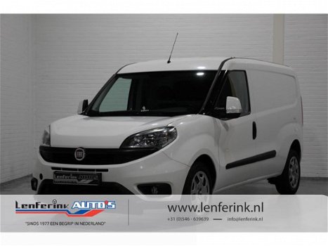 Fiat Doblò - 1.6 Mjet 100 pk SX Maxi L2 Airco ECC, Bluetooth, Laadruimte Pakket, PDC v.a. 199, - p/m - 1