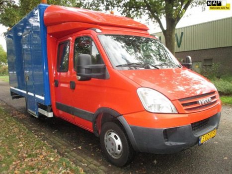 Iveco Daily - 50C18D EURO 4 bakwagen, trekhaak, dubbel cabine, 6 pers - 1