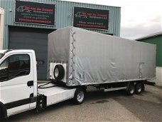 Iveco Daily - Huifzeilen trailer LxBxH 710 x 212 x 230 cm