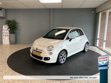 Fiat 500 - AUT*SPORT*HALF LEDER*FLIPPERS - 1