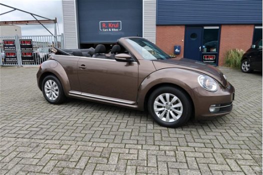 Volkswagen Beetle Cabriolet - 1.2 TSI Design BlueMotion Airco-ecc, Pdc, Cruisecontrol, 1e Eigenares, - 1