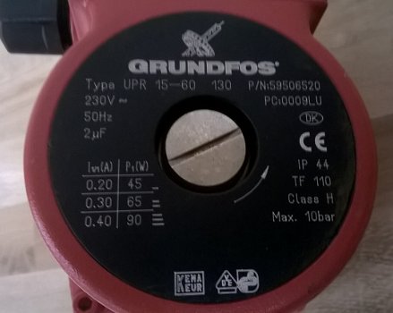Atag Grundfos zonneboiler pompje in goede staat - 4