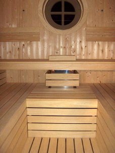 Sauna op maat gemaakt
