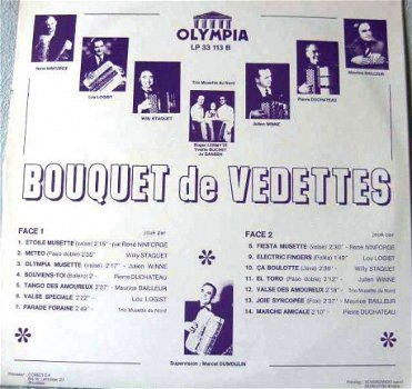 LP Bouquet de Vedettes - Accordeon - 2