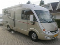 BURSTNER AVIANO 675 I XXL GARAGE, DWARSBED.