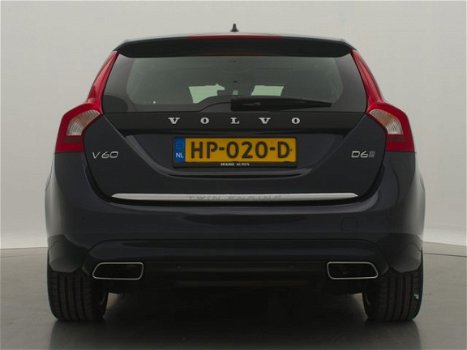 Volvo V60 - 2.4 D6 AWD *€20.490, - INCL.* Plug-In Hybrid Summum / SCHUIFDAK / LEDER / NAVI / CRUISE - 1