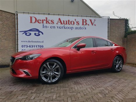 Mazda 6 - 6 2.2D SkyActiv-D 150 Skylease GT Leer Automaat Navi - 1