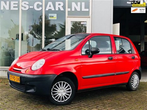 Daewoo Matiz - 0.8 Spirit Stuurbekr, Nwe APK, Rijdt Goed Inruilkoopje - 1