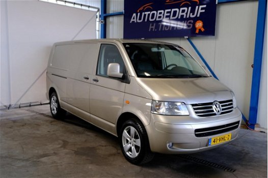 Volkswagen Transporter - 2.5 TDI 340 L2H1 - Automaat, Leder, Airco, Cruise, Trekhaak - 1