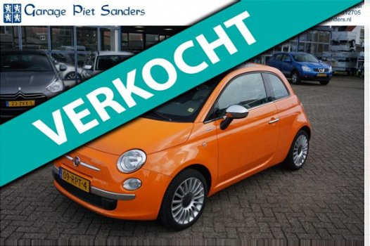 Fiat 500 - 1.2 Lounge Dutch edition, schuifdak, clima, 16inch - 1