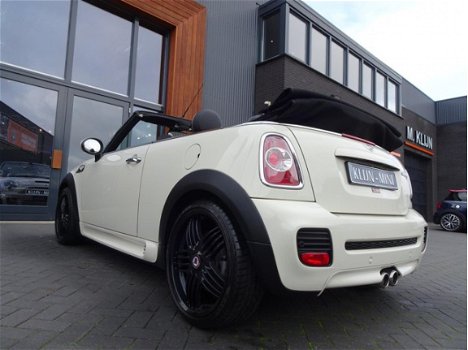 Mini Mini Cabrio - 1.6 Cooper S aut 184pk Jcw packet/leer/navi/Top - 1